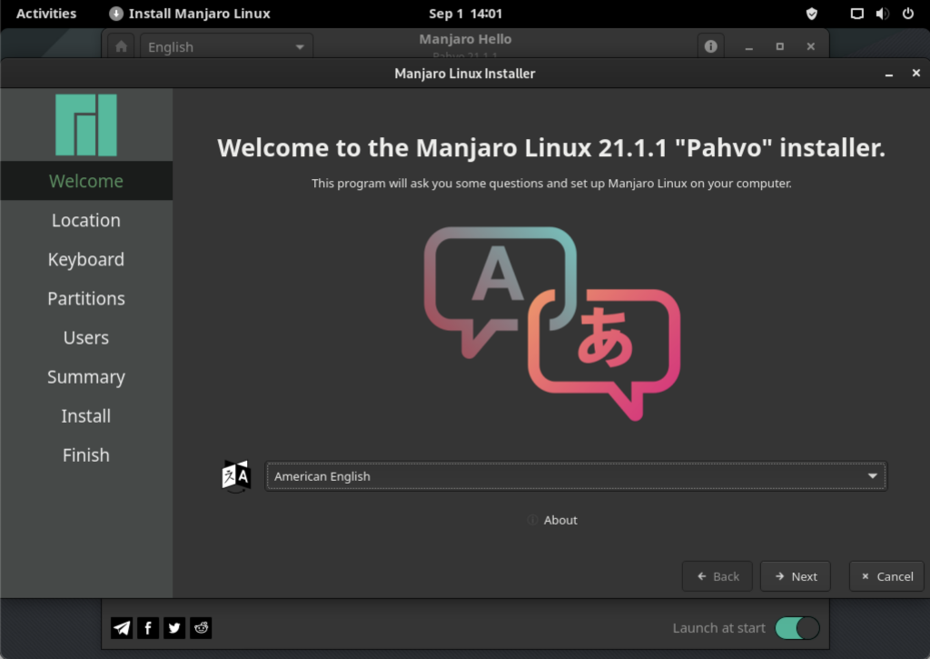 How To Install Manjaro Gnome Step By Step With Screenshots