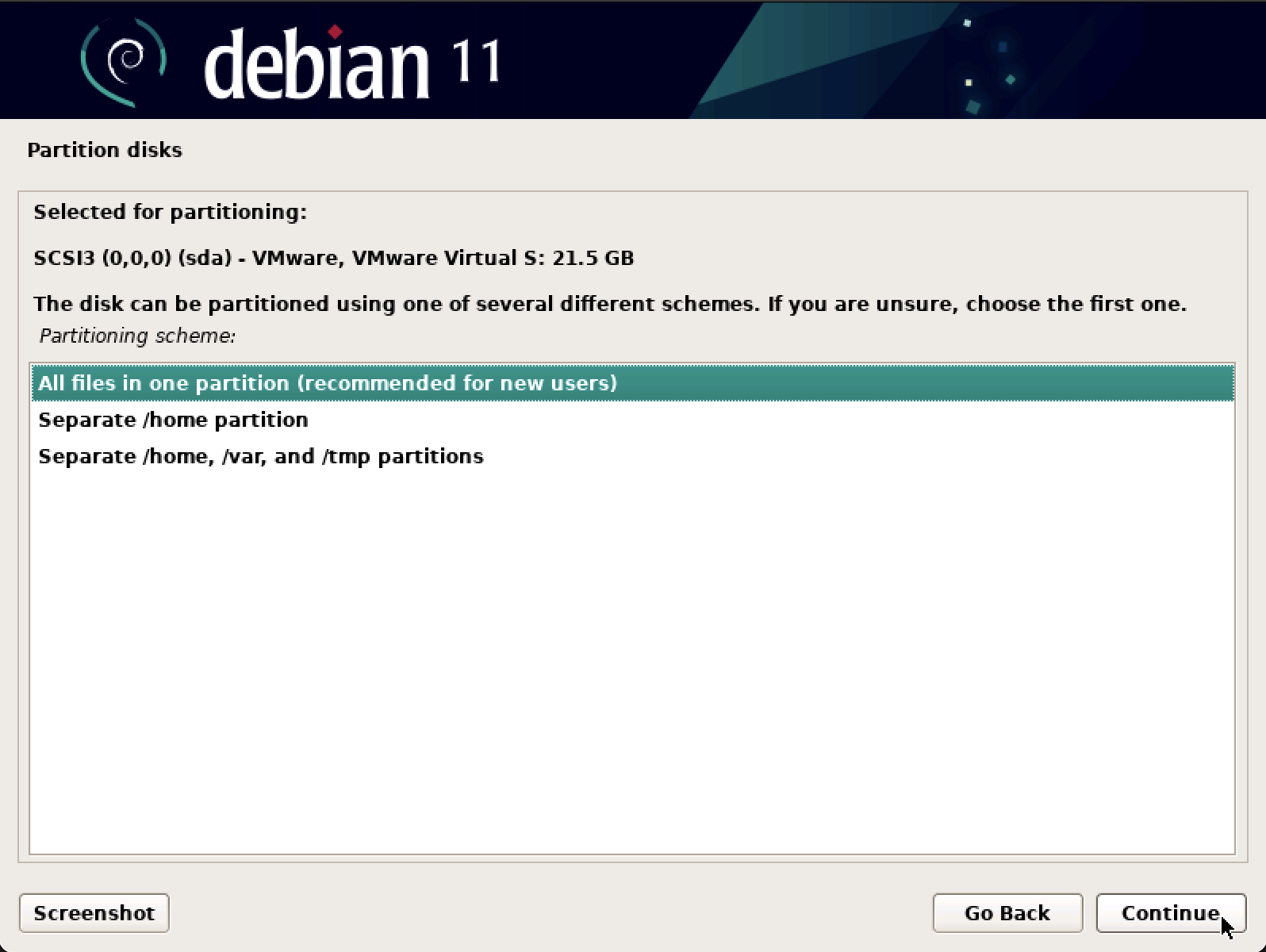 Install Debian 11 Gnome Step By Step With Screenshots